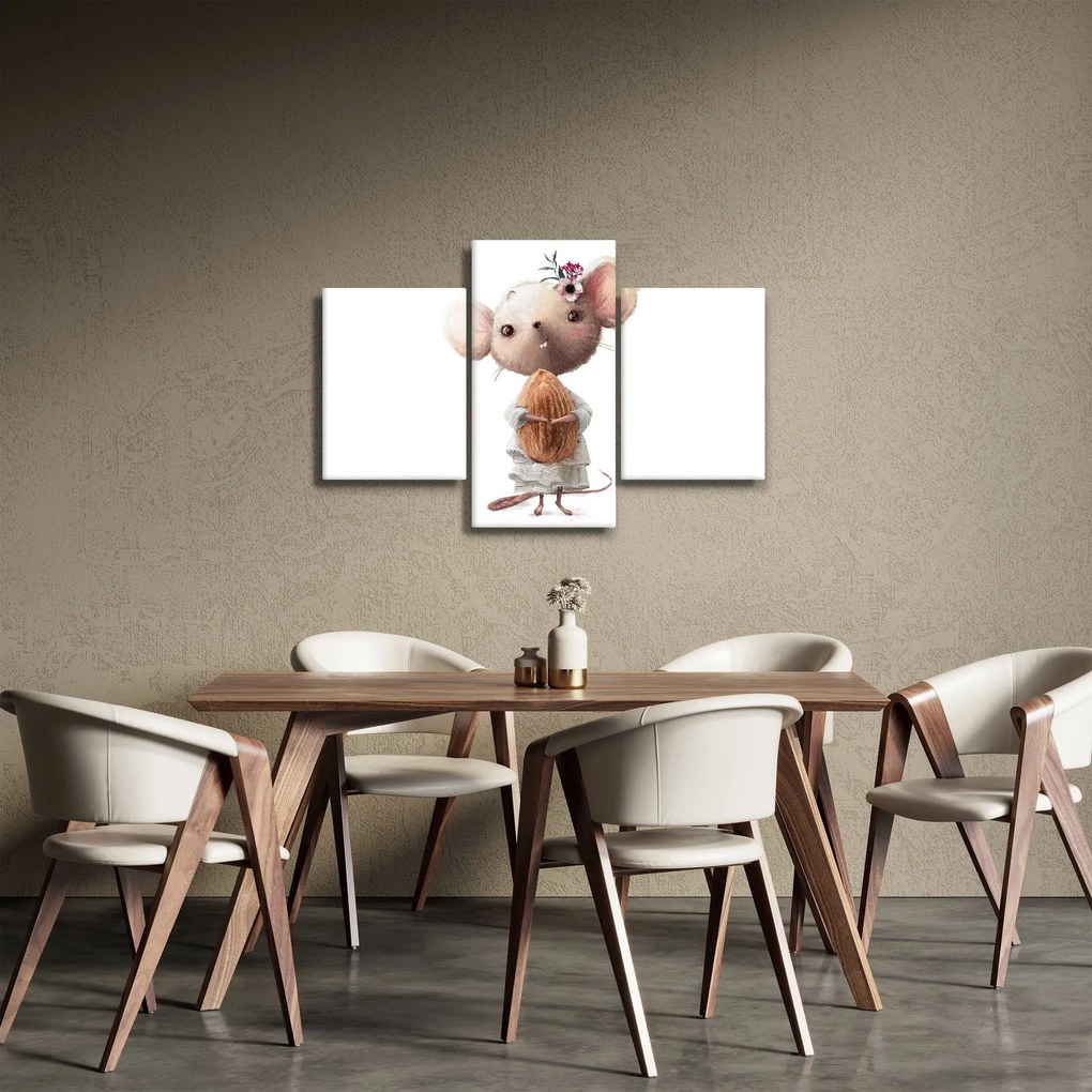 Obraz - Akvarelové zvieratko N⁰2 (90x60 cm)