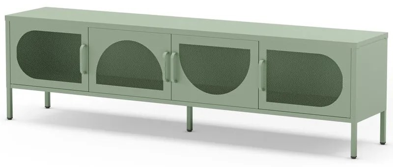 TV stolík v mentolovej farbe 180x50 cm Tayra – Marckeric
