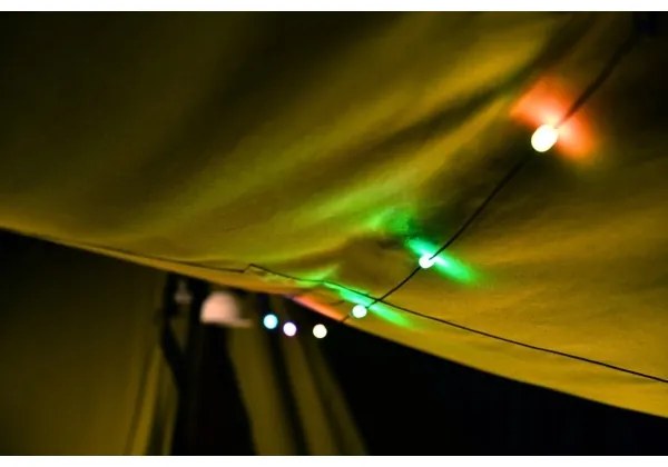 Immax 08493L - LED RGB Prenosná solárna nabíjacia lampa LED/10W/5V 3600 mAh IP65