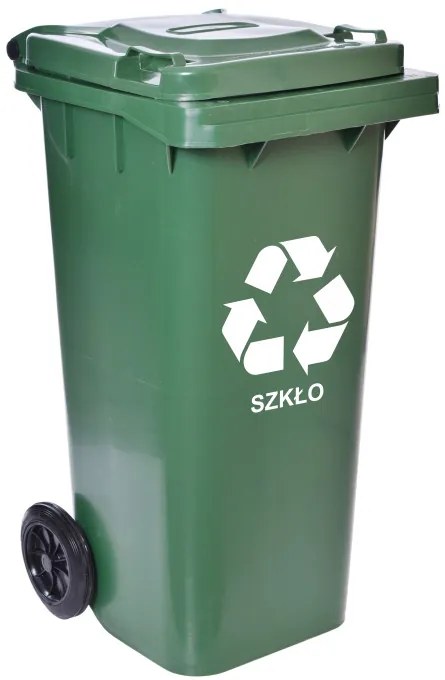 Sada odpadkových košov 120 l (4 ks)