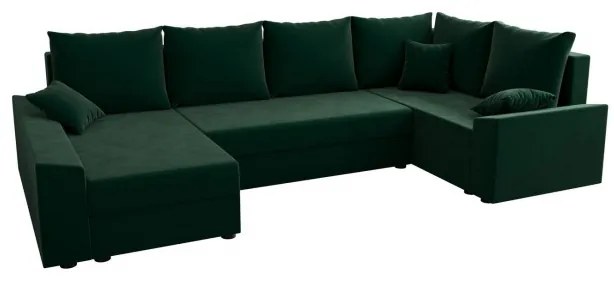 Elegantná sedačka do U PARI - zelená