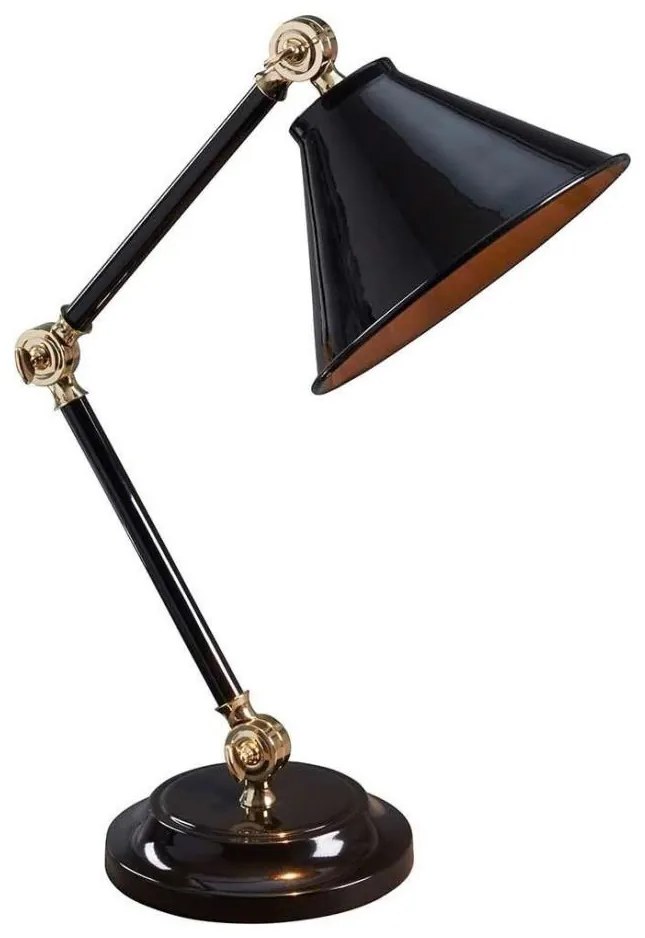 Elstead PV-ELEMENT-BPB - Stolná lampa PROVENCE ELEMENT 1xE27/60W/230V čierna