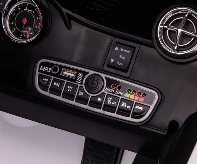 Elektrické autíčko Mercedes-Benz SL65 AMG biele