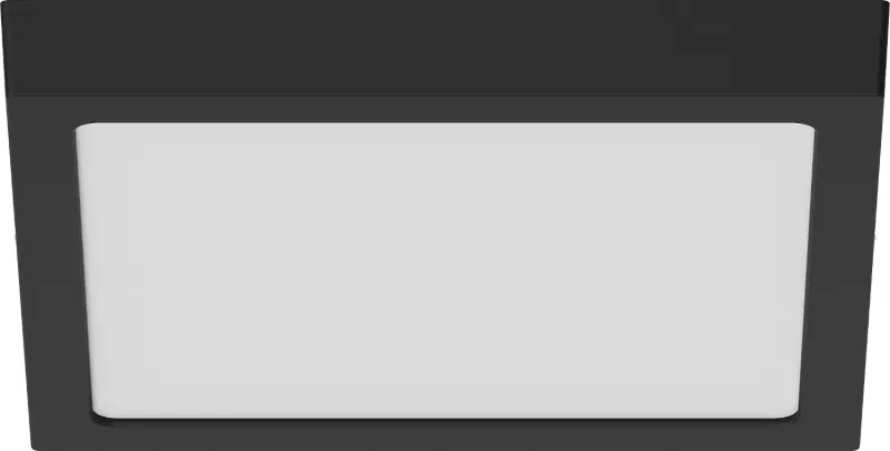 Mexen LDSS, LED stropné svietidlo, rozmer 30 x 30 cm, 24W, studená - 6500K, 1920 lm, čierna - L213-030-2465-70