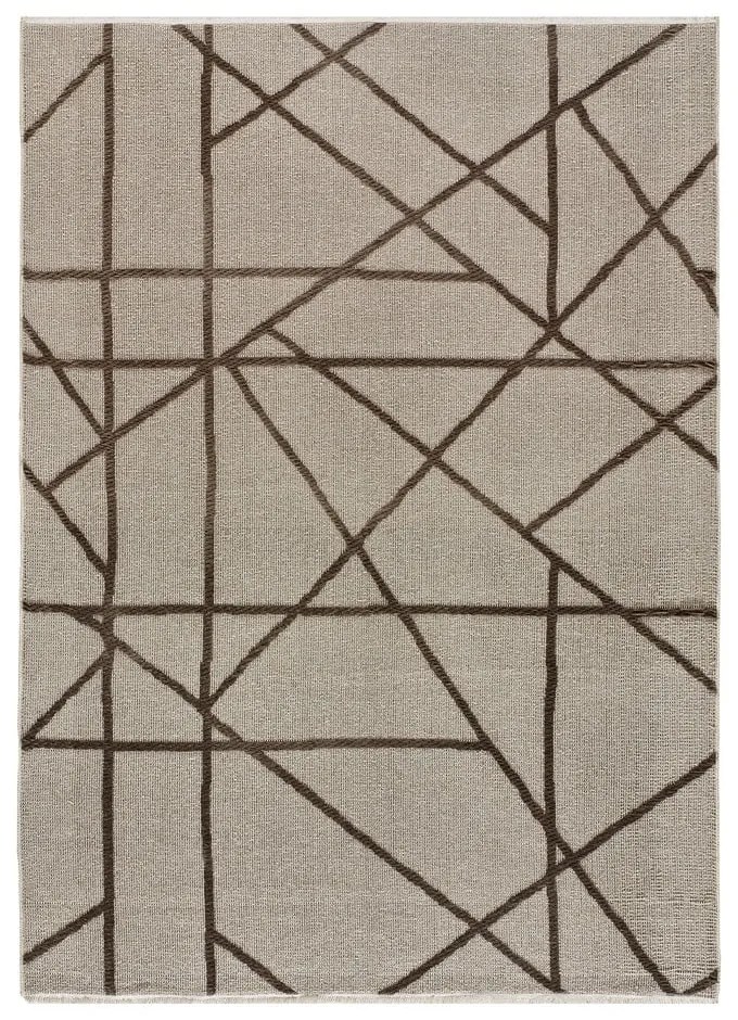 Svetlohnedý koberec 120x170 cm Lux – Universal