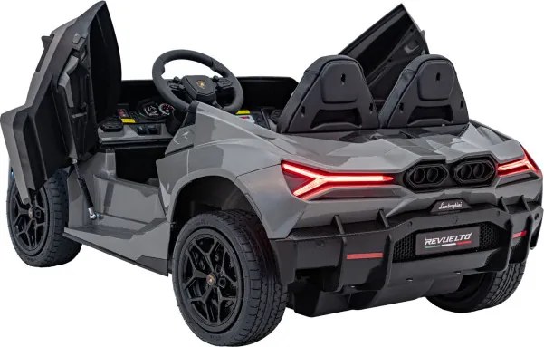 Elektrické autíčko Lamborghini Revuelto XL STRONG sivé