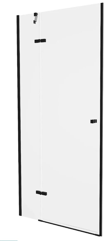 Sprchové dvere maxmax MEXEN ROMA black 100 cm