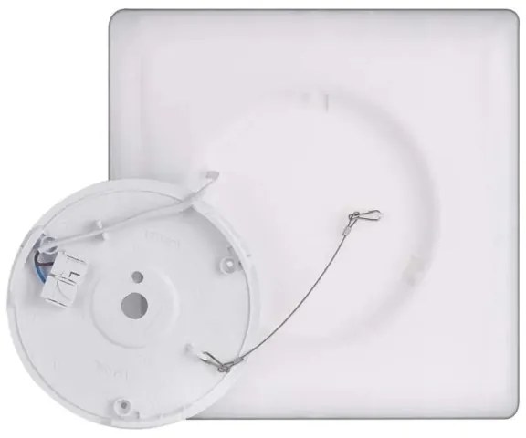 LED Stropné svietidlo FLORI LED/18W/230V 4000K čierna 29x29 cm