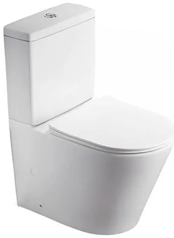 WC kombi kombinovaný SAT Infinitio biela matná mat Vario SATINF031VPSNWM