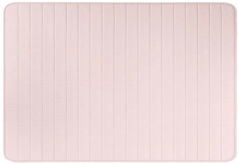 Letný paplón prešívaný 140x200 cm s poťahom na vankúš SUMMER 45x75 cm, púdrovo ružový