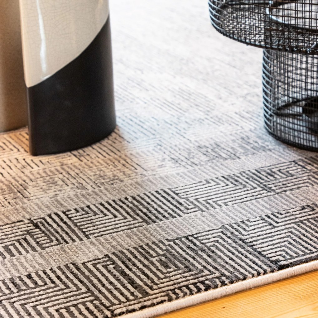 Obsession, Kusový koberec My Eden of Obsession 202 grey, 240x340, šedá, chodba / predsieň