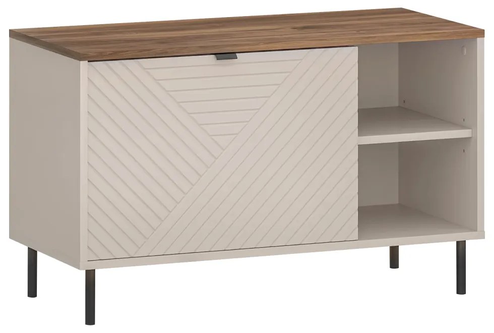 EYCO 1K skriňa na topánky, kašmír/dub Castello