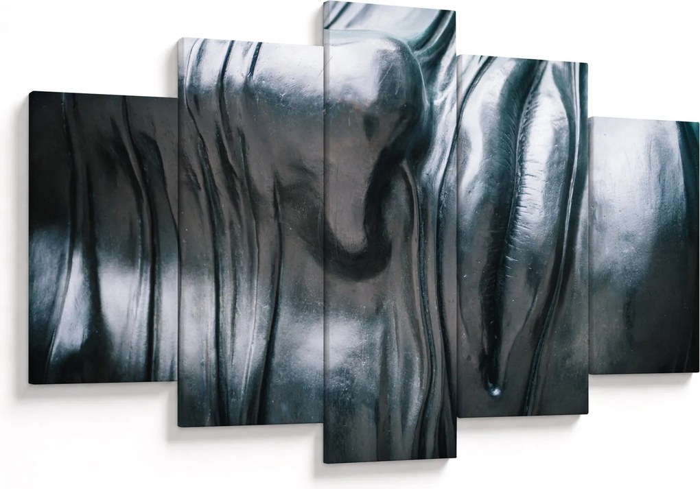 Obraz - Tvár z ocele (150x105 cm)