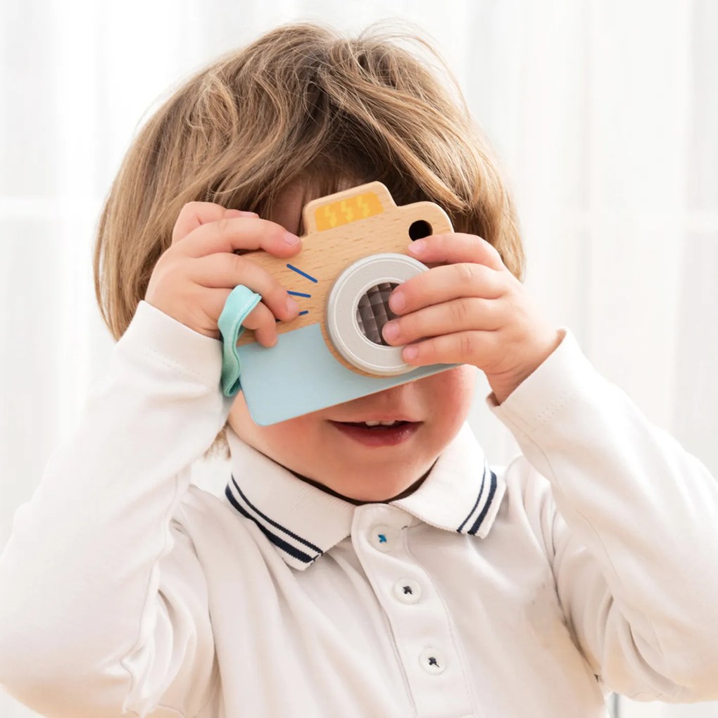 Drevený fotoaparát