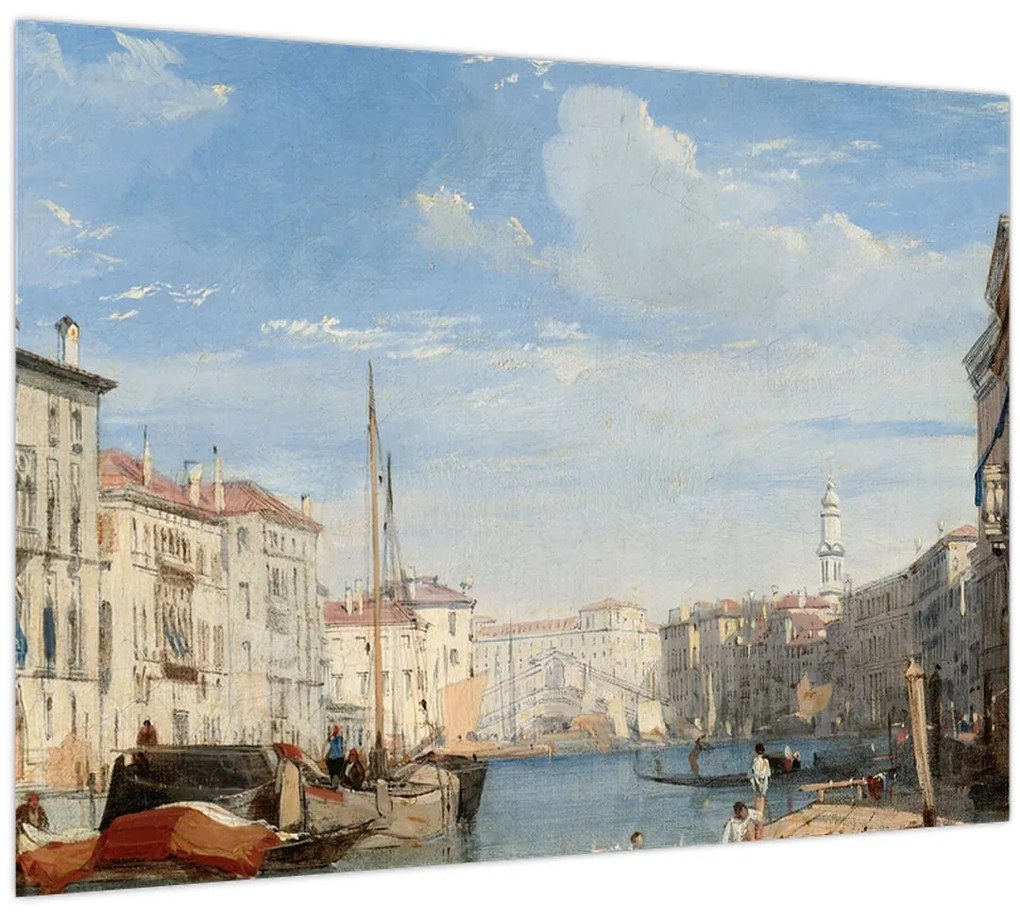 Obraz - Richard Parkes Bonington, The Grand Canal, reprodukcia (70x50 cm)
