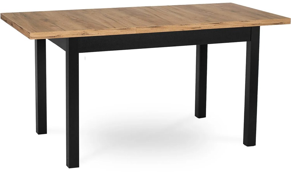 JAKS Rozkladací stôl Skubi 120-160 cm dub Craft