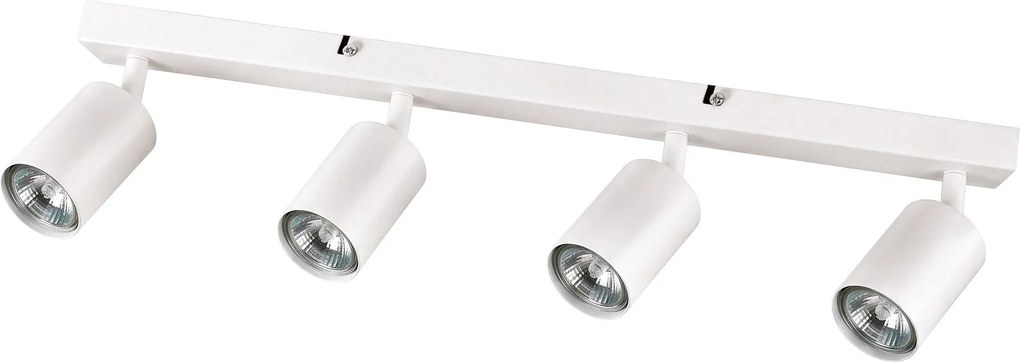 Toolight Toolight, JNH030-4C, stropné bodové svietidlo, 4× GU10, 55 cm, biela, OSW-56219