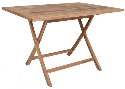 Jídelní stůl zahradní OVIEDO HOUSE NORDIC 120cm, teak dřevo House Nordic 7501060