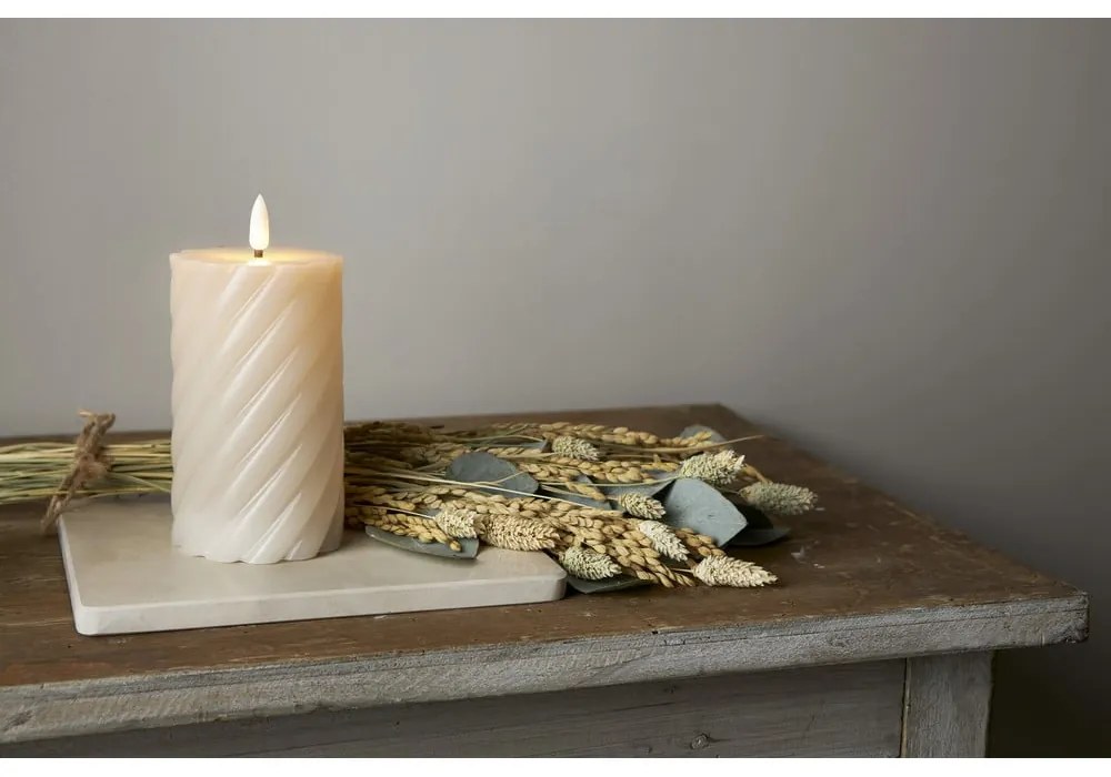 LED sviečka (výška 15 cm) Flamme Swirl – Star Trading