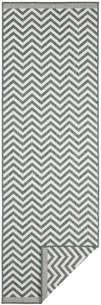 NORTHRUGS - Hanse Home koberce Kusový koberec Twin Supreme 103436 Green creme – na von aj na doma - 200x290 cm