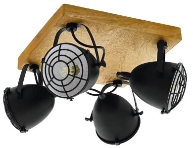 Eglo 49079 - Bodové svietidlo GATEBECK 4xE14/40W/230V