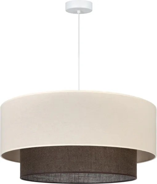 BRILAGI - LED luster na lane BOHO STYLE 3xE27/15W/230V pr. 60 cm krémová/hnedá