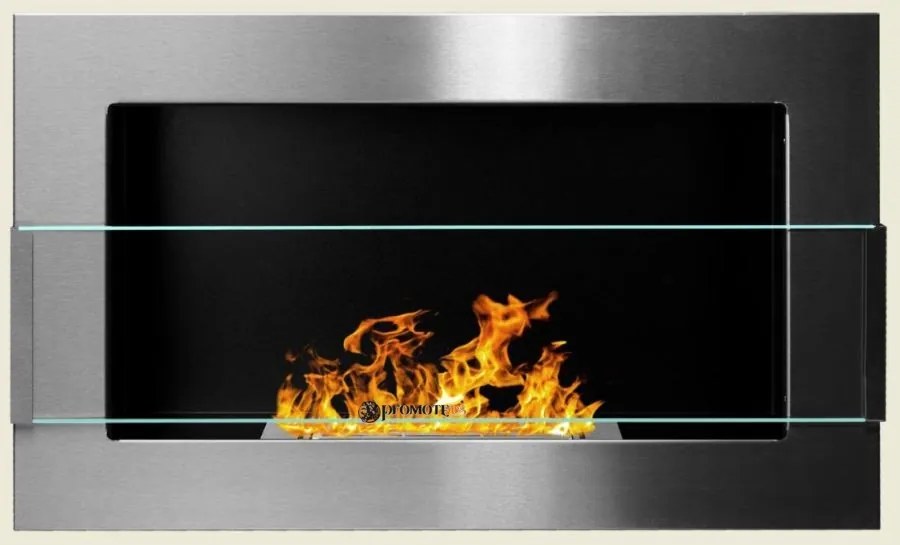 Závesný biokrb na stenu EOS NEREZ SO SKLOM 65x40x12