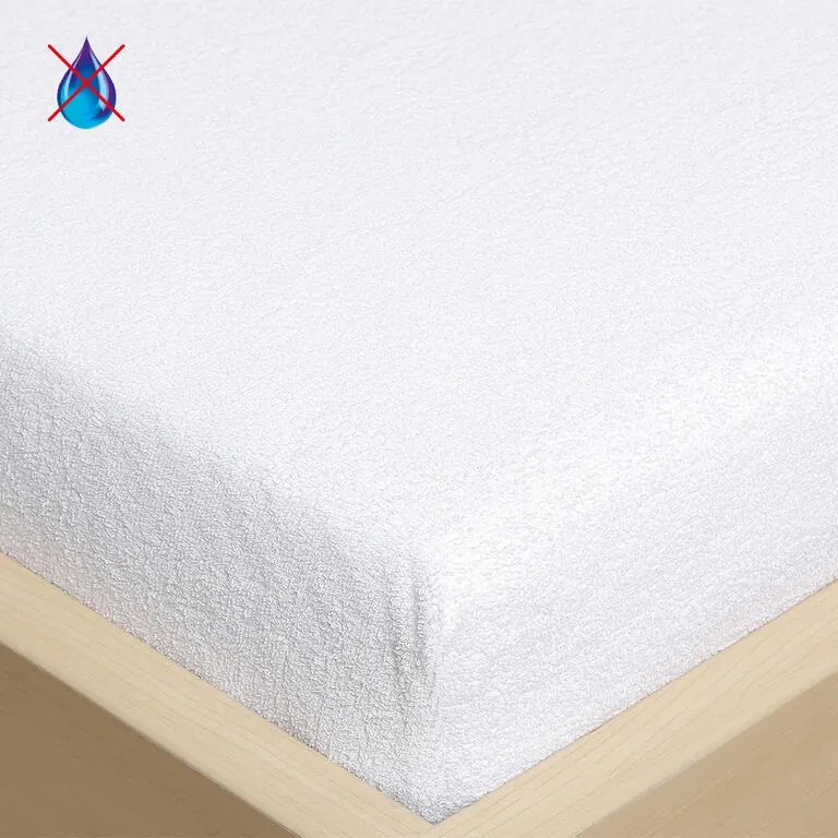 Nepriepustná plachta na posteľ FROTÉ 180 x 200 cm