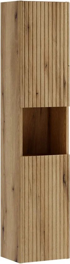 Koupelnová sestava Nova Gaja s deskou, umyvadlem a skříňkami 50 cm dub coast evoke