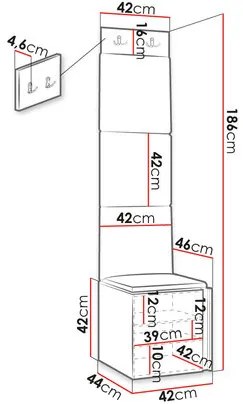 Predsieň Torro XXII (čierna + čokoládová). Vlastná spoľahlivá doprava až k Vám domov. 1123169