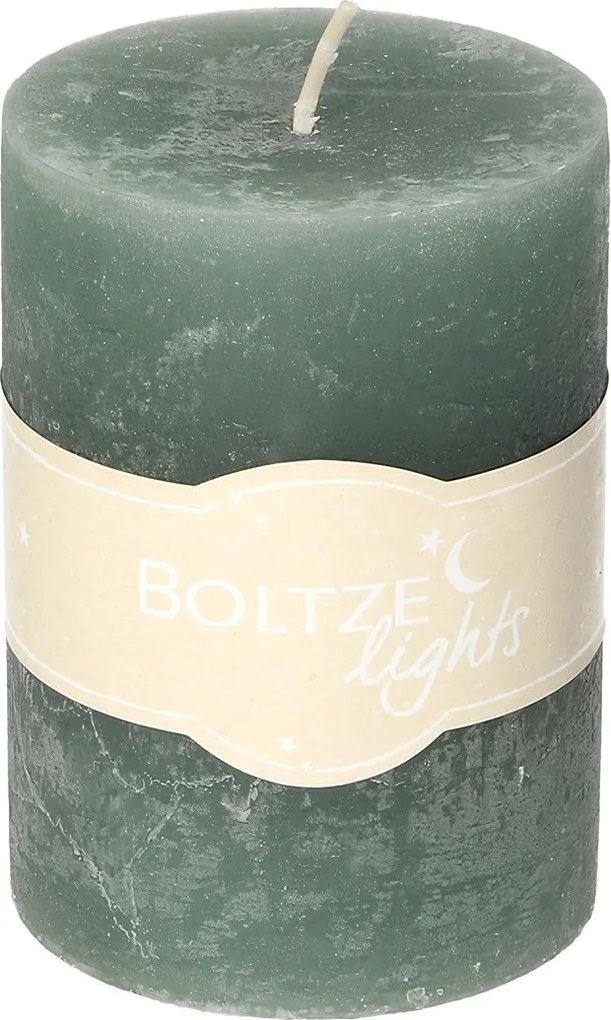 Sviečka Lea 10cm dark green
