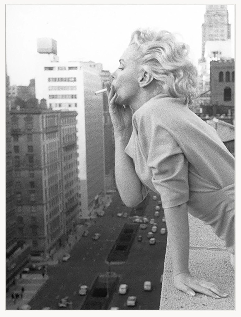 Nástenná dekorácia v ráme Marilyn At The Ambassador Hotel New York
