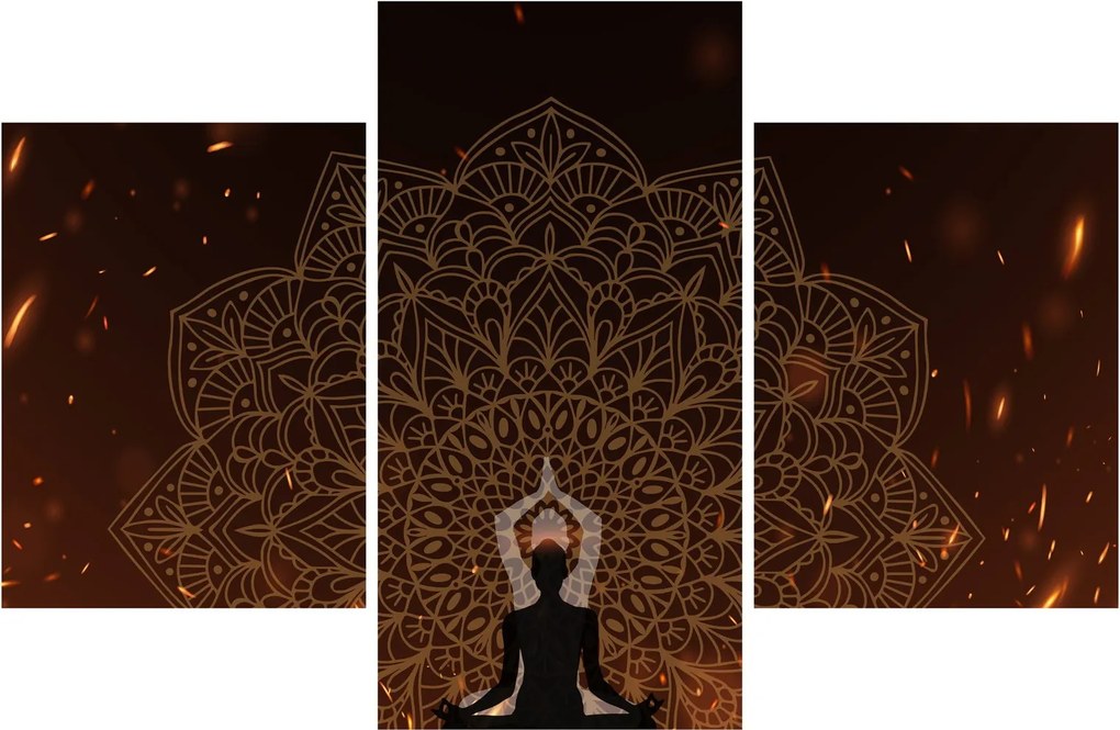 Obraz - Meditácia (90x60 cm)