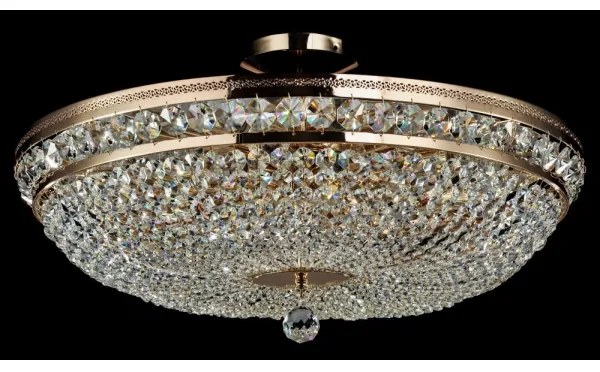 Maytoni DIA700-CL-12-G - Stropné svietidlo OTTILIA 12xE14/60W/230V