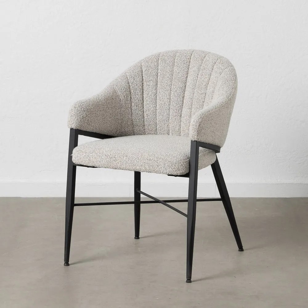 Svetlosivé kreslo – Ixia