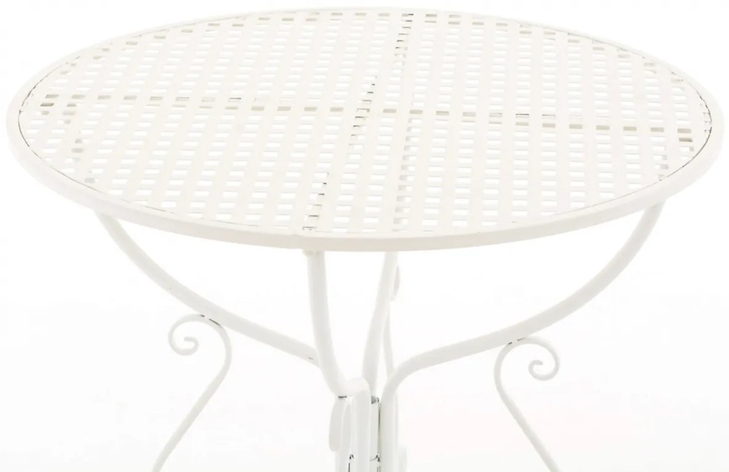 Kovový stôl GS13436802 - Biela