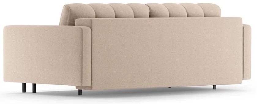 Béžová rozkladacia/s úložným priestorom pohovka 222 cm Bali – Cosmopolitan Design