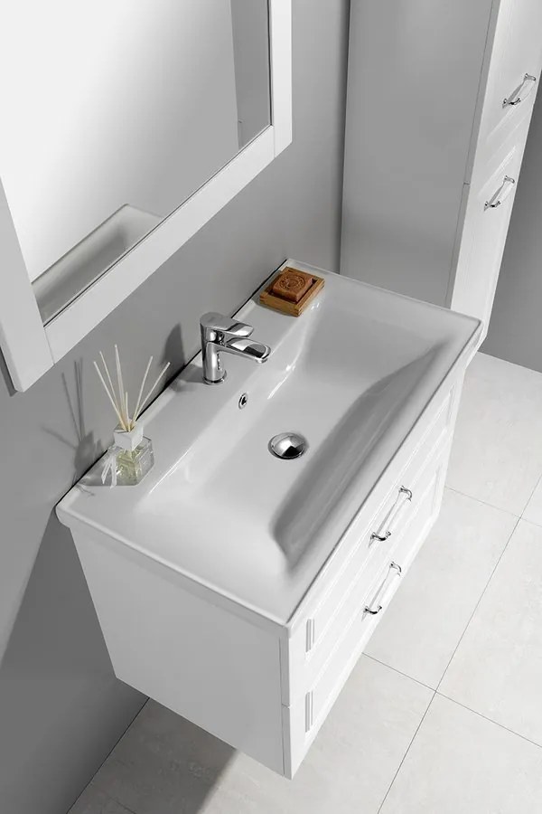 Aqualine Aqualine, SAVA 80 nábytkové umývadlo 80x46x16,5 cm, 2080