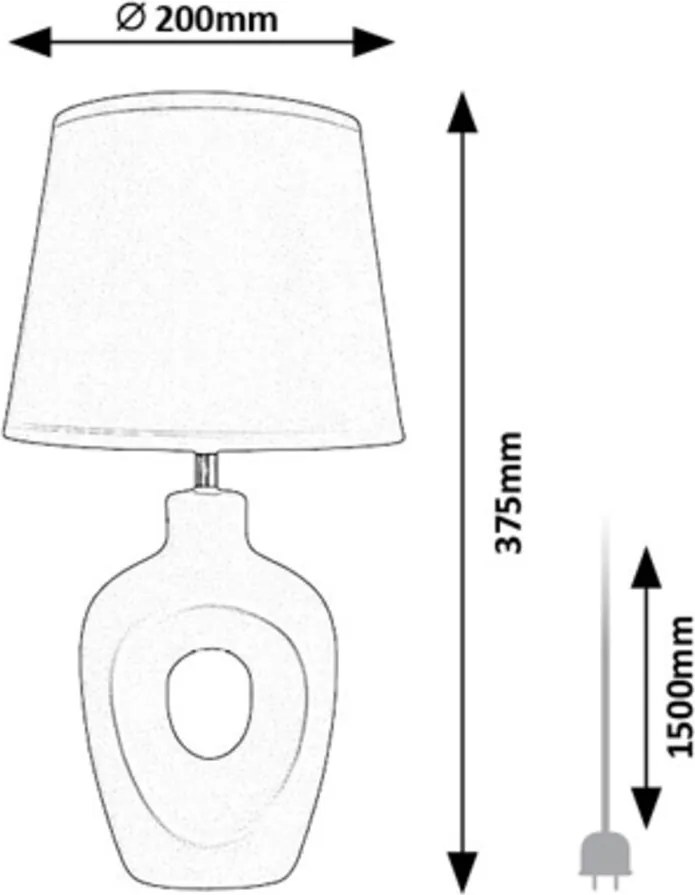 Rabalux MADELOR stolná lampa 74079