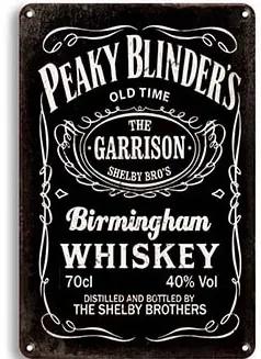 Ceduľa Peaky Blinders Whiskey