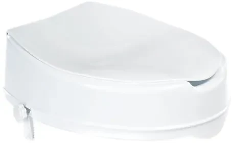Zvýšené sedadlo na WC pre seniorov 10 cm, biela A0071001