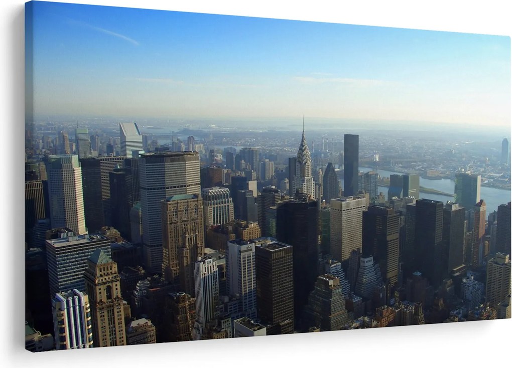 Obraz - Manhatten vo dne (90x60 cm)