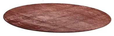 Okrúhly koberec ROBIN, Ø 2000 mm, červenohnedý