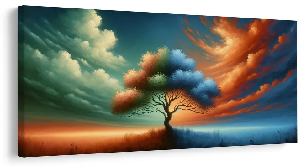 Obraz čarovný strom života v prírode