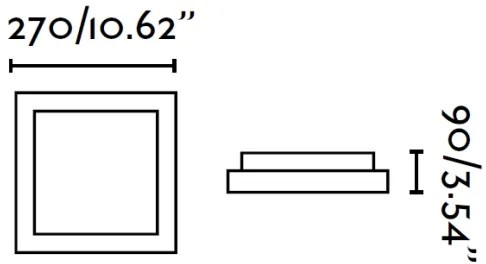 FARO 62968 - Stropné svietidlo TOLA 1 1xE27/20W/230V