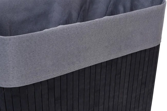 Kôš na bielizeň čierny / sivý