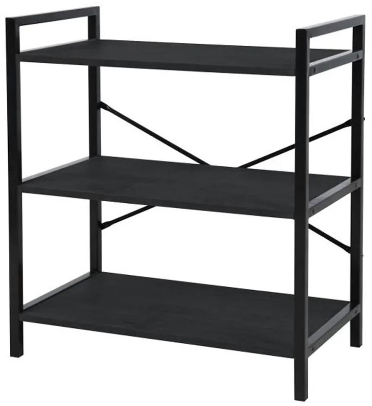 Regál Modesto 31365A(W80) čierna 3T