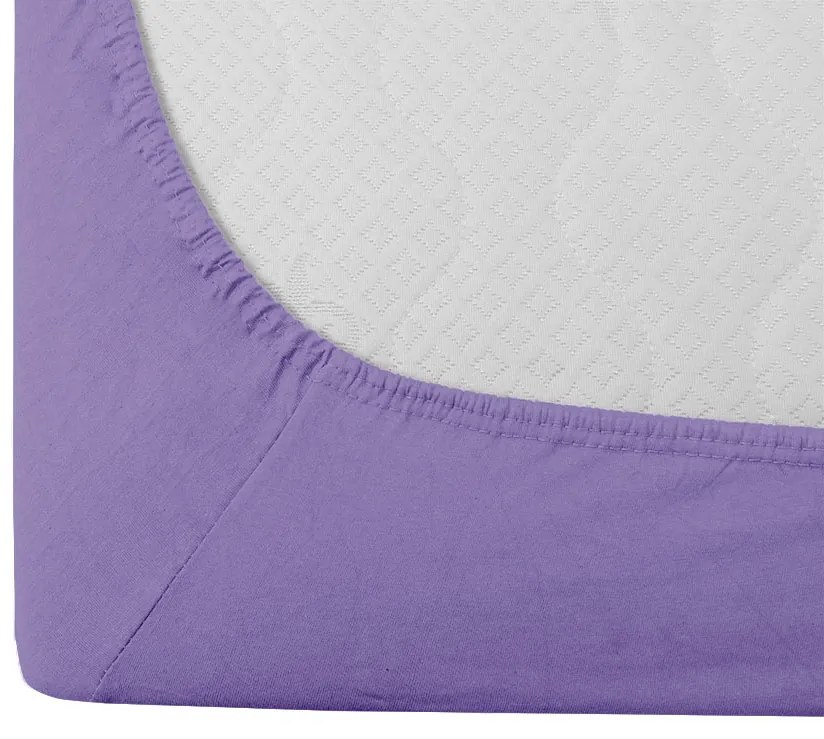 Jersey plachta EXCLUSIVE svetlofialová 90x200 cm Gramáž: 190 g/m2