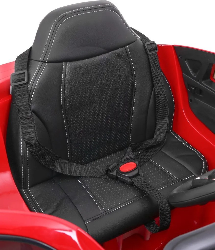 Ramiz Detské elektrické autíčko BMW X6M, červené SUV + diaľkové ovládanie