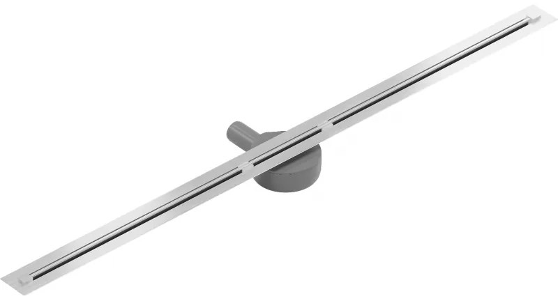 Mexen Flat Super Slim, super tenký odtokový žľab s 360° rotačným sifónom 120 cm, nerez, 1051120